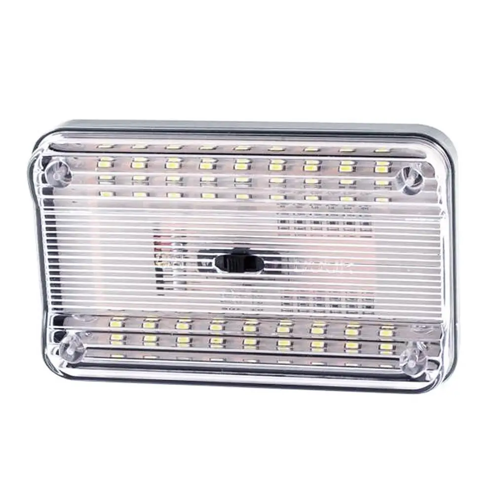 

36 LED Car Interior Lights 12V White Bar Lamp Roof Dome Light Boat Caravan Reading Light Indoor Ceiling Lamp Auto Roof