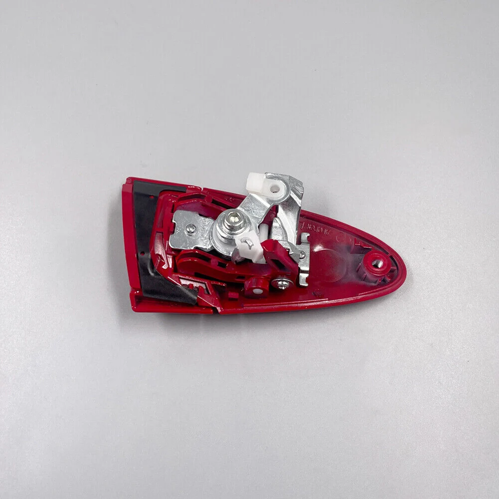 

1pc Outer Handle Left Door 2011-2015 Aftermarket Easy To Install For Honda CRZ Front New No Key Hole Red Painted