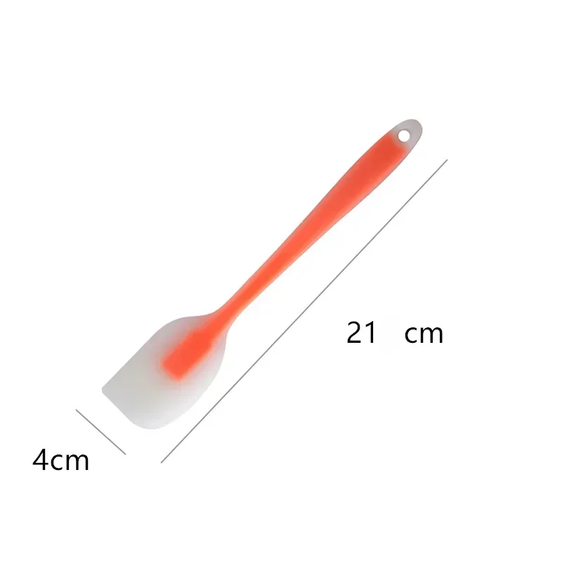 

Прозрачный силиконовый шпатель для выпечки