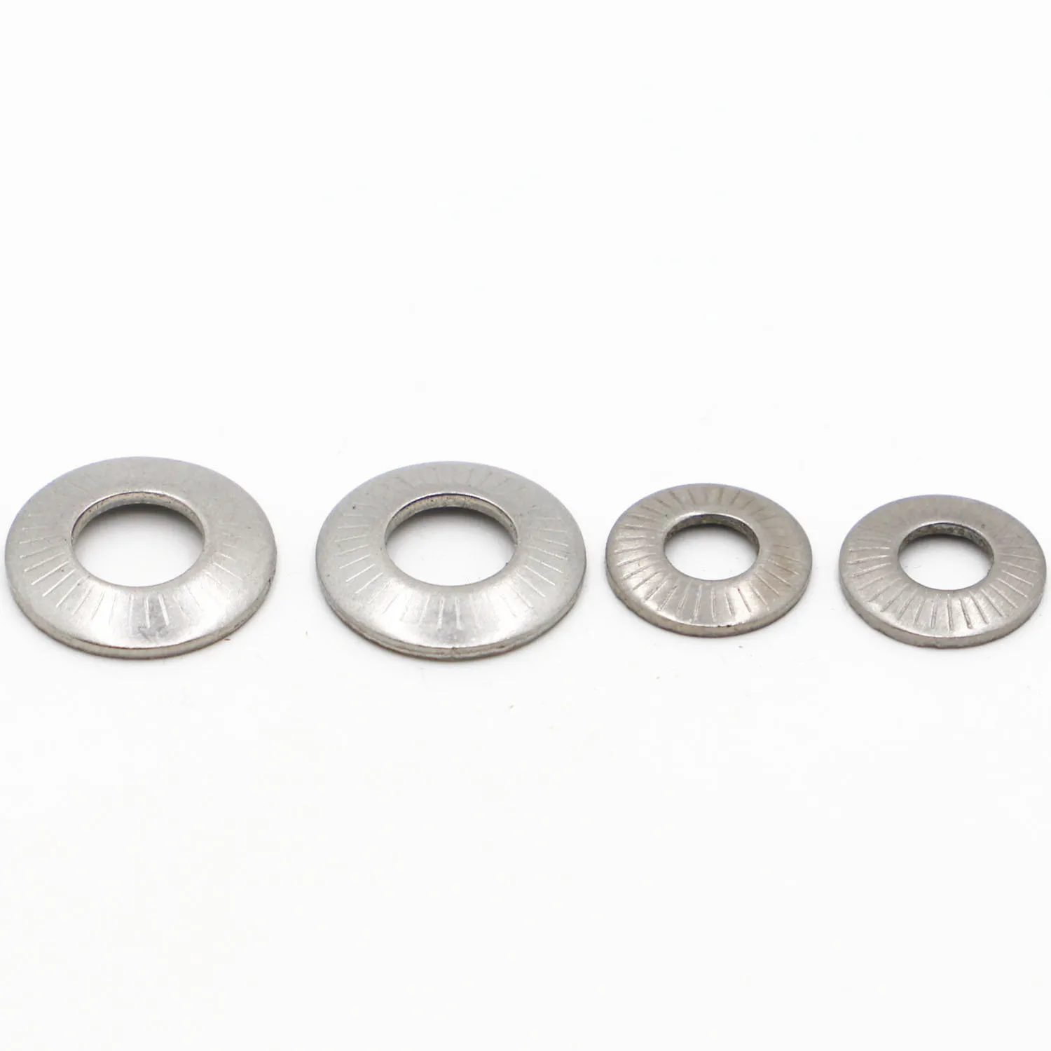 Рифленая эластичная прокладка диска из нержавеющей стали с зазубринами m2 5 M14 M16 |
