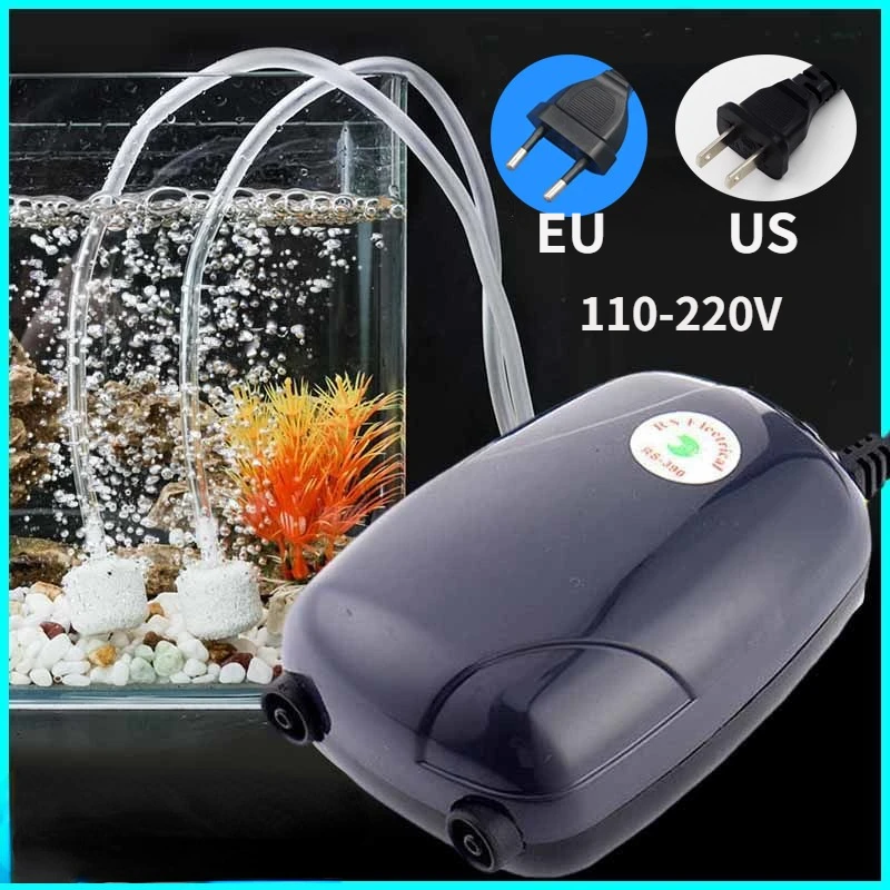 Single Double Outlet With Check Valve Tube Aquatic Accessories 220v 3w 5w