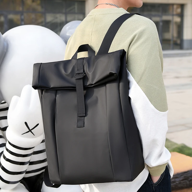 

2023 Newest Men Climbing Students Backpacks Boys Fashion Travel Multi-function Large Pockets Outdoors Cool Satchel Shoulder Bags