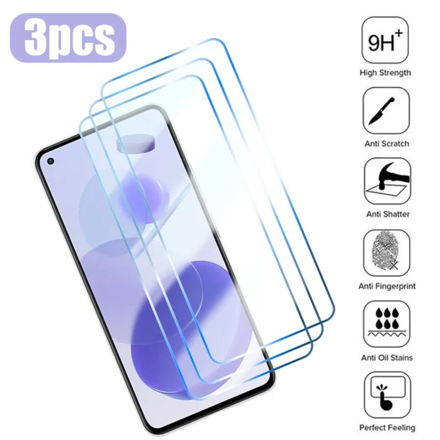 3PCS Protective Glass For Xiaomi Poco X5 X4 X3 Pro F4 X4 X3 GT F3 M5 M5S Screen Protector For Poco M4 M3 F2 Pro 5G X3 NFC glass