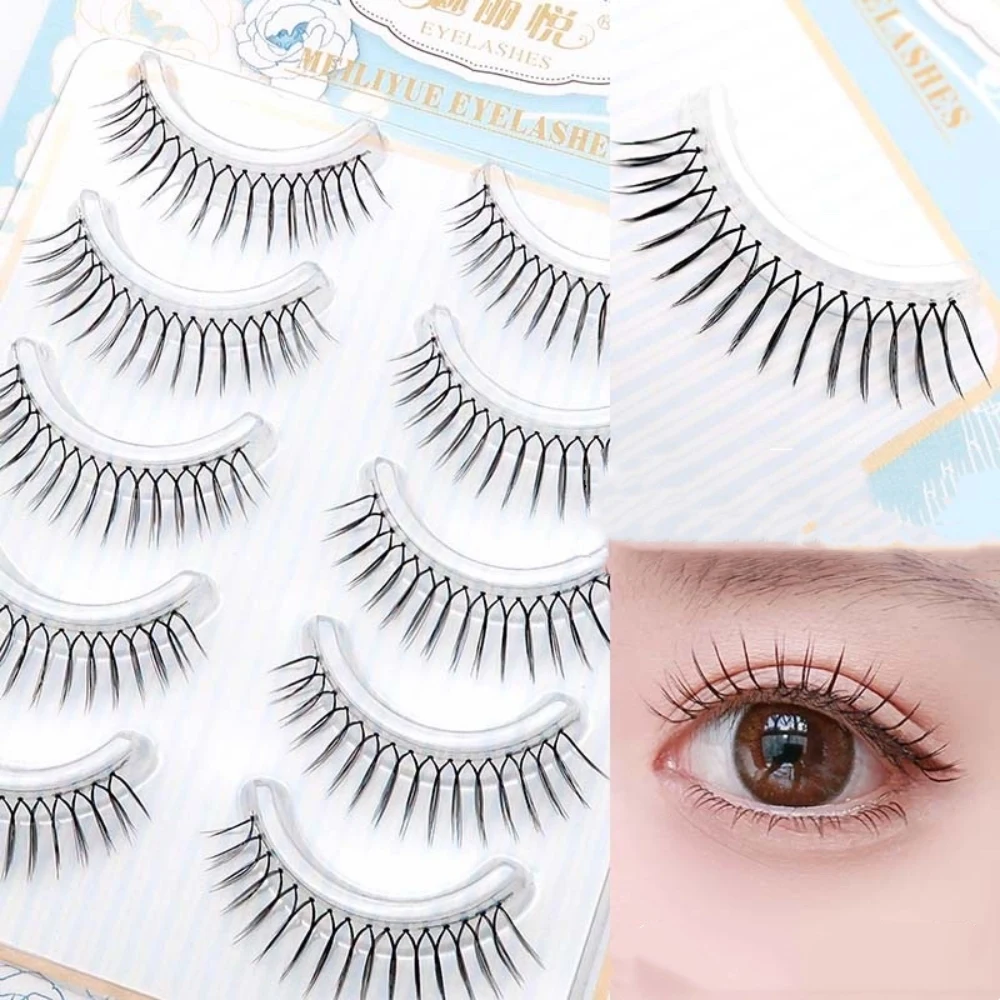 Корейские накладные ресницы искусственные норковые натуральные U-образные