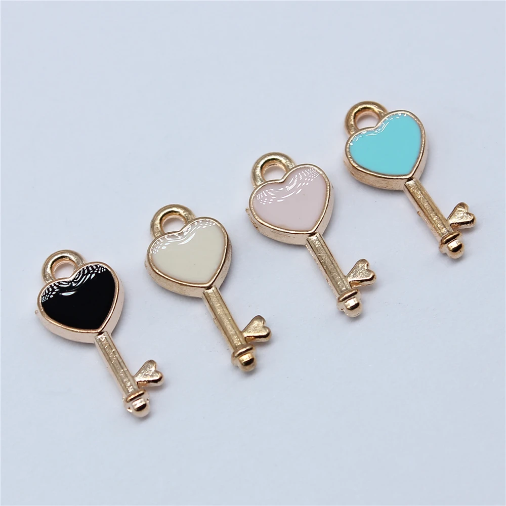 

10 шт., эмалированные брелоки для ювелирных изделий