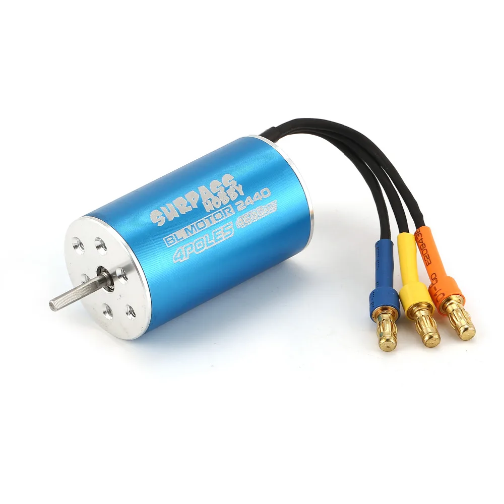 

Бессенсорный бесщеточный двигатель SURPASSHOBBY 2440 4600KV для пульта дистанционного управления 1/16 1/18 RC Автомобиль DIY запасные части Аксессуары