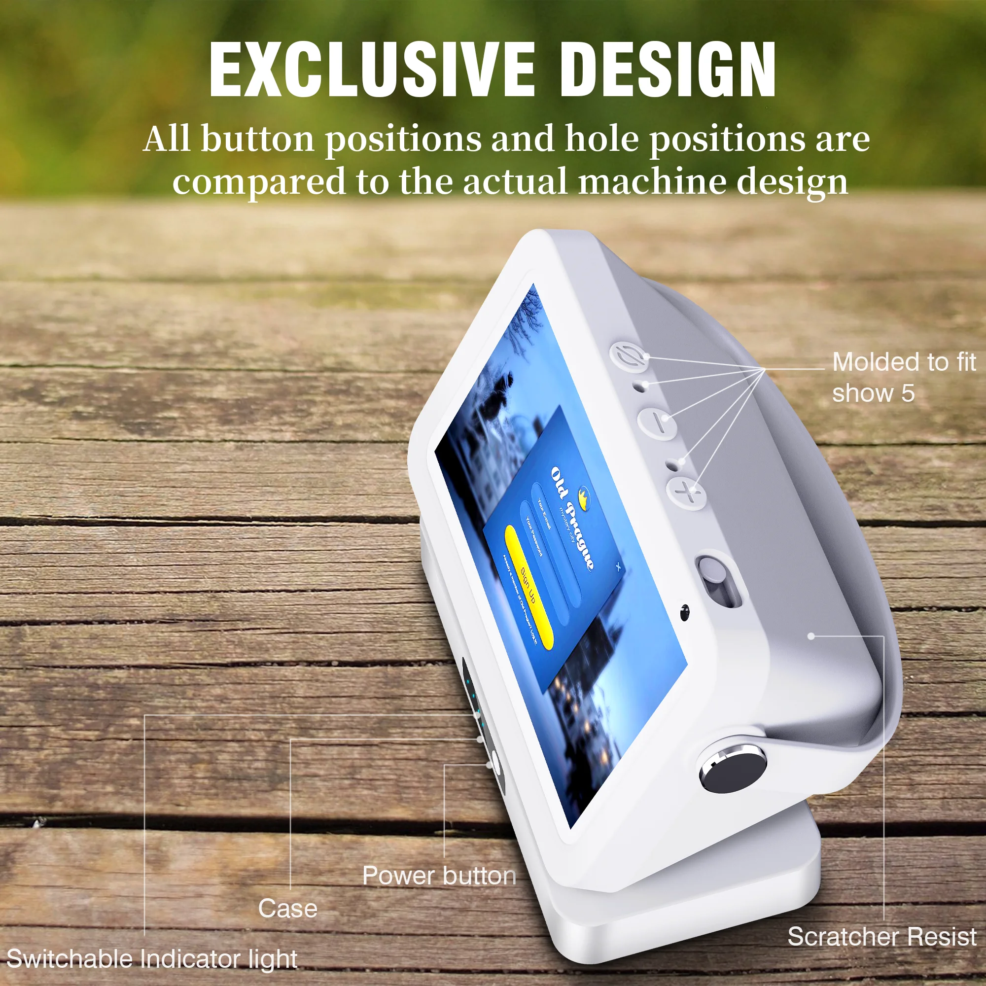 Задняя аккумуляторная батарея Echo Show 5 с защитной ручкой