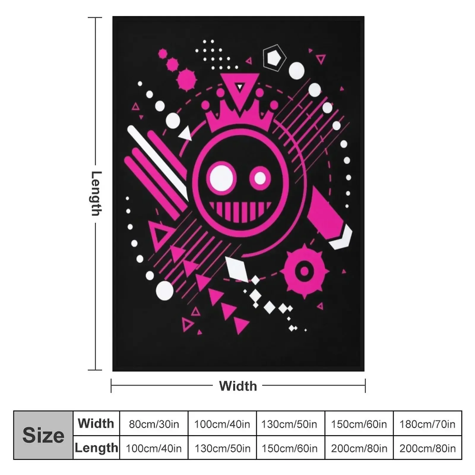 Плед Just Shapes And Beats-JSAB одеяло для косплея аниме лохматый диван персонализированные