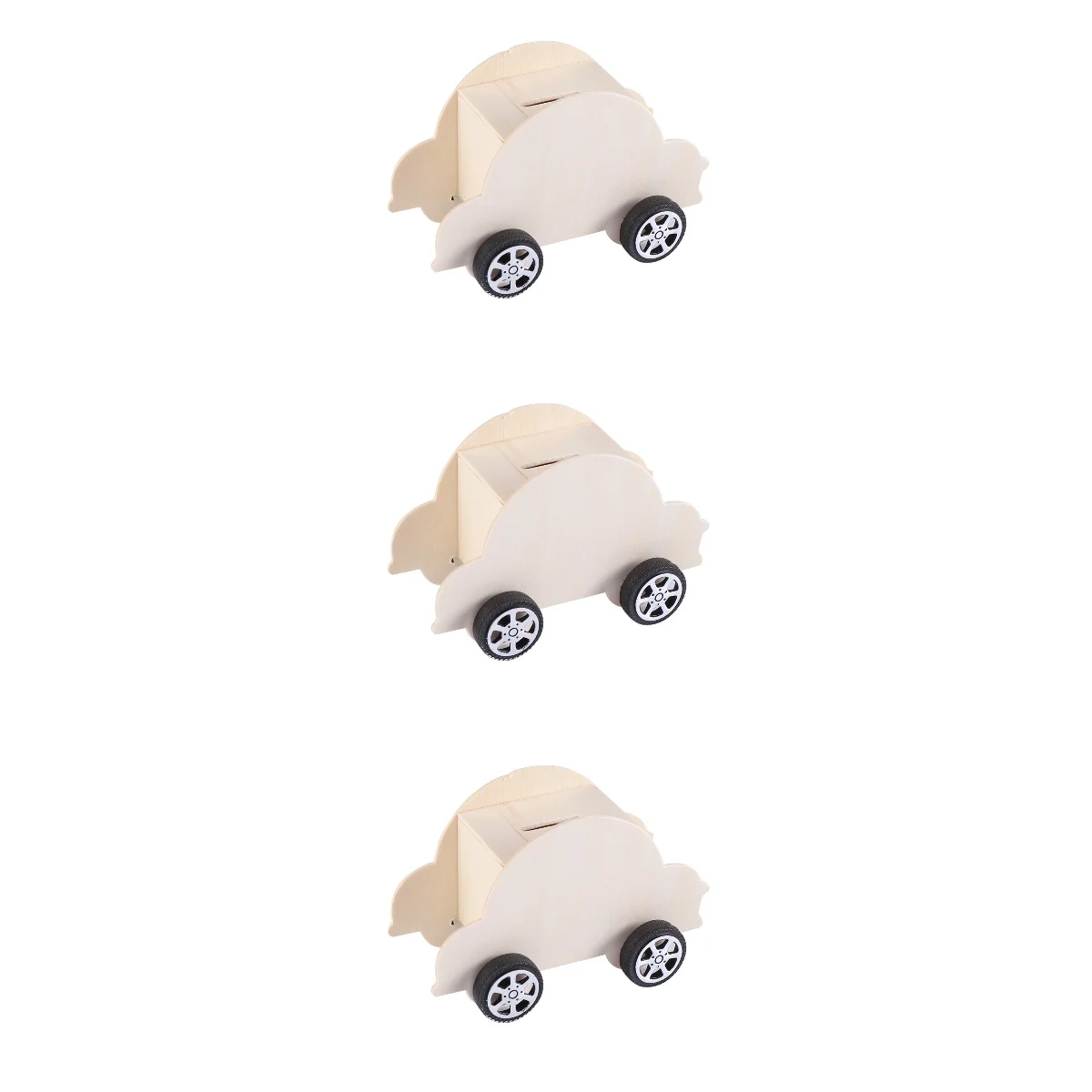 

Bank Car Piggy Diy Money Crafts Boxkids Fun Puzzles 3D Party Students Model Wood Savingshaped Own Yourcars Wooden Unfinished