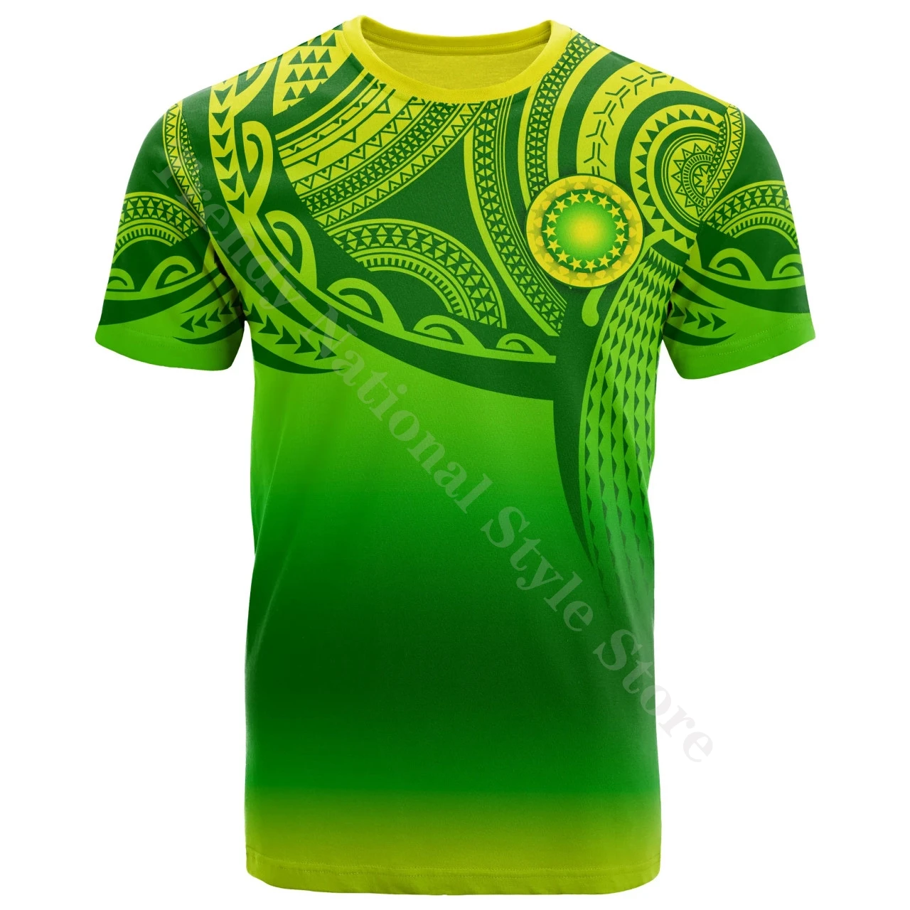 

2023 New Printed Casual Sweatshirt Cook Islands Polynesian T-Shirt - Tattoo Graphic Tops for Men and Women