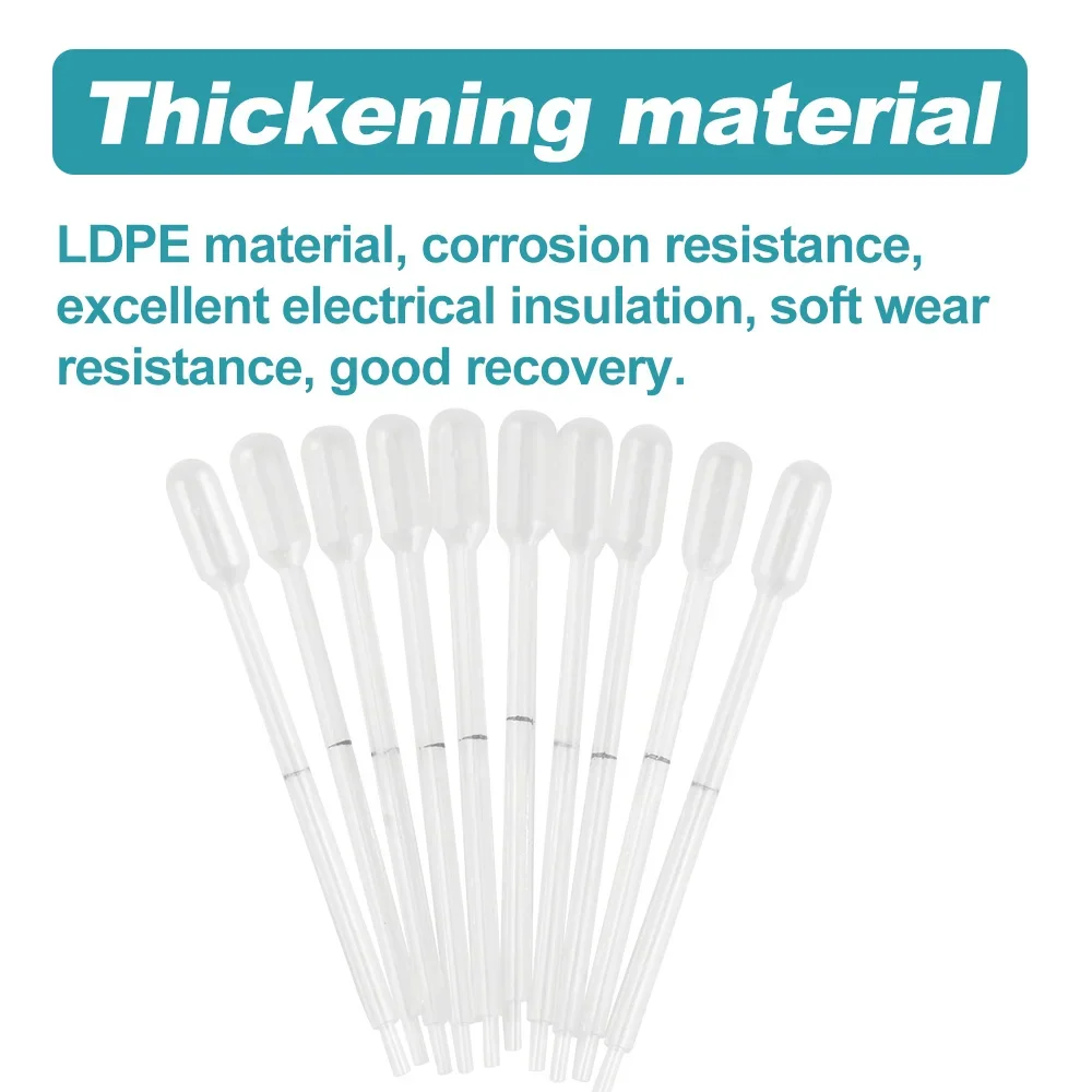 Фото Тесты на уровень липидов в крови или гемоглобина, градуированная пластиковая одноразовая пипетка для переноса, микропипетка Пастера, новейшее бытовое оборудование. №1