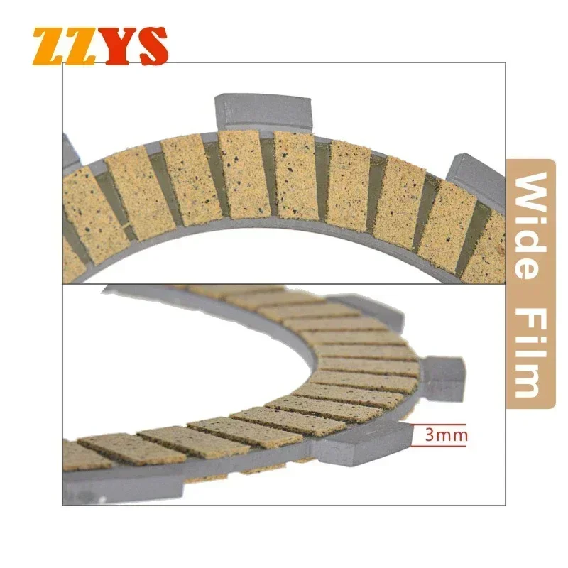 Мотоциклетные аксессуары Kelaf волоконная фрикционная пластина сцепления для Honda