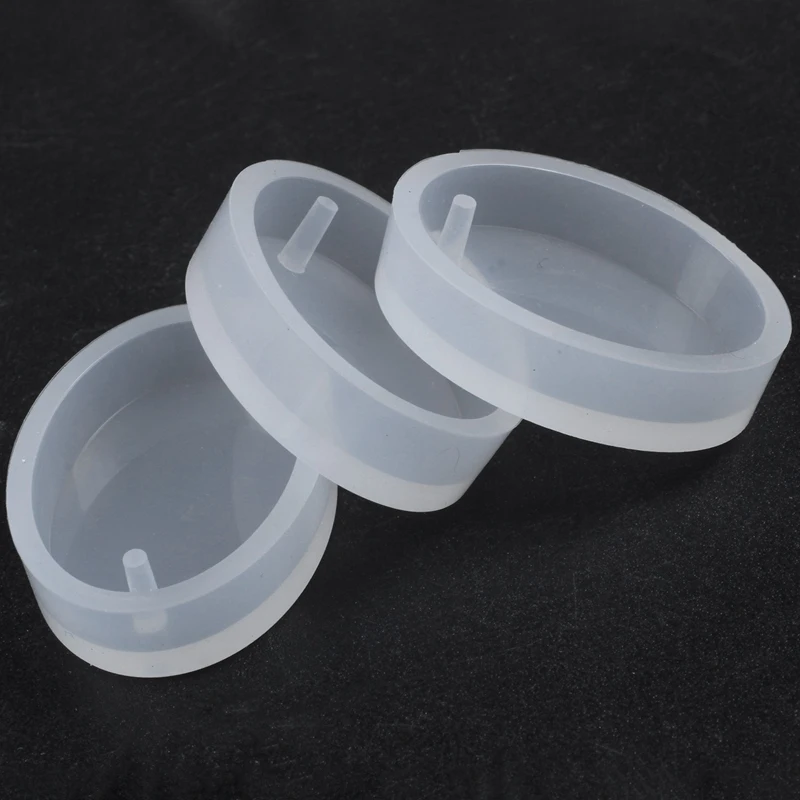 

30 Pack Silicone Resin Pendant Mould Jewellery Molds With Hanging Hole For Diy Jewelry Craft Making 5 Shapes