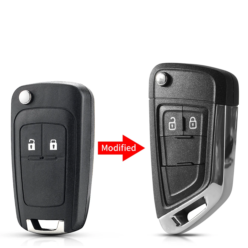 

Чехол KEYYOU для автомобильного ключа Chevrolet Cruze, Epica, Lova, Camaro, Opel Vauxhall, Insignia, Astra, Buick, модифицированный, 2/3/4/5
