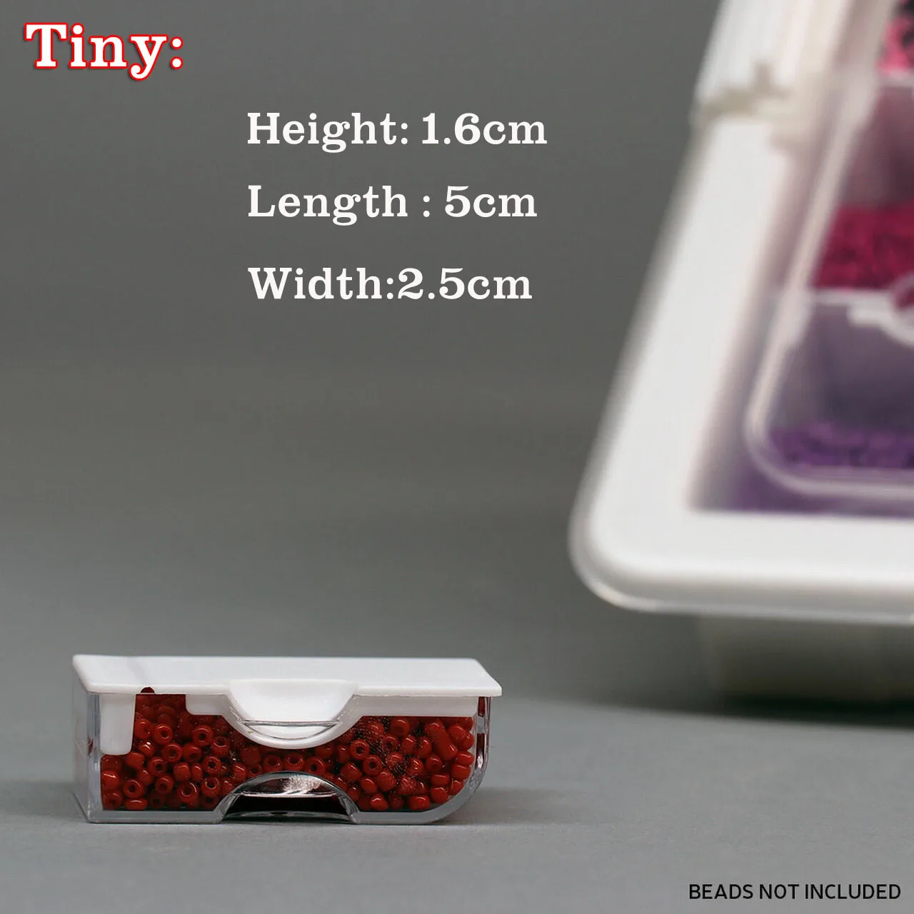 

Контейнеры для хранения бусин 4 шт