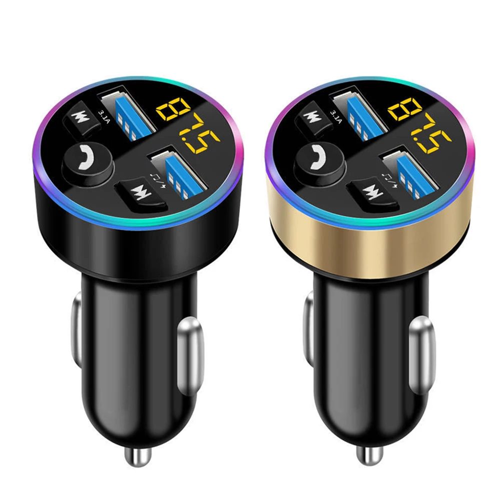 Автомобильный MP3-плеер Bluetooth-приемник FM-передатчик Модулятор беспроводной Bluetooth 5