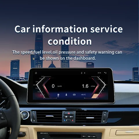 Беспроводной Apple CarPlay 1920*720 для BMW 3 серии E90 E91 E92 E93 без системы, мультимедийный экран, левый пептид