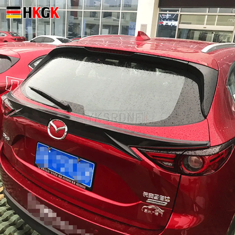 

Car Styling ABS Plastic Painted Color Rear Middle Spoiler Trunk Lip Wing For Mazda CX-5 CX5 2017 2018 2019