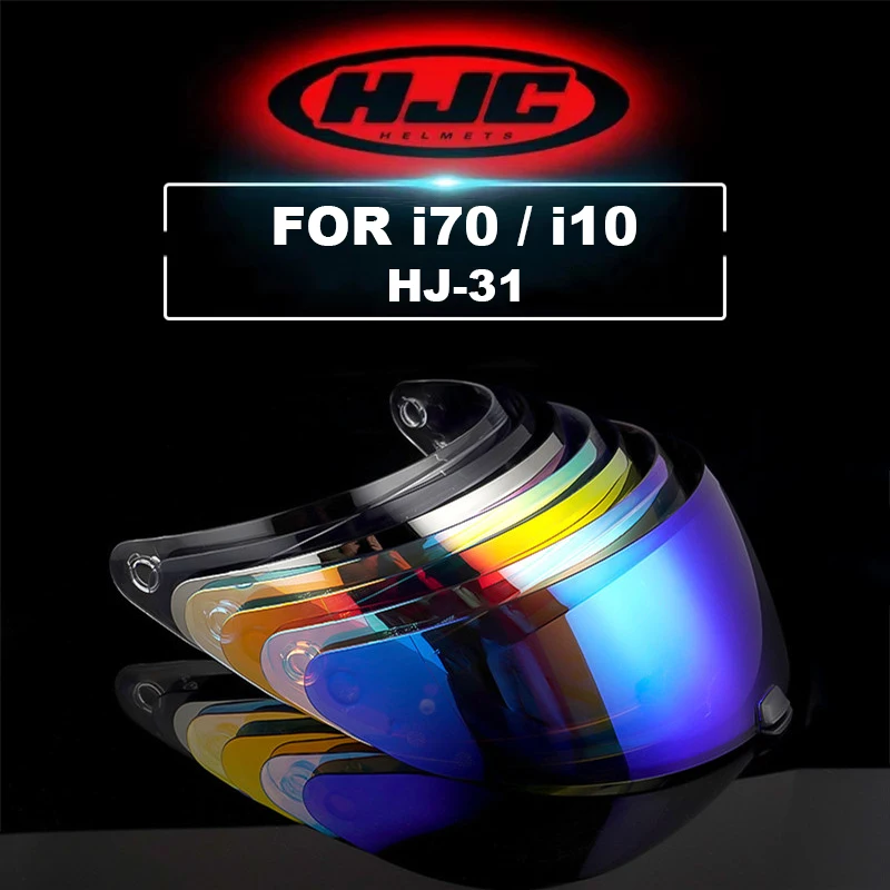 Helmet Visor for HJC I70 I10 HJ31 Helmet Shield Uv Protection Capacetes Visera Windproof Cascos Windshield Moto Helmets Parts