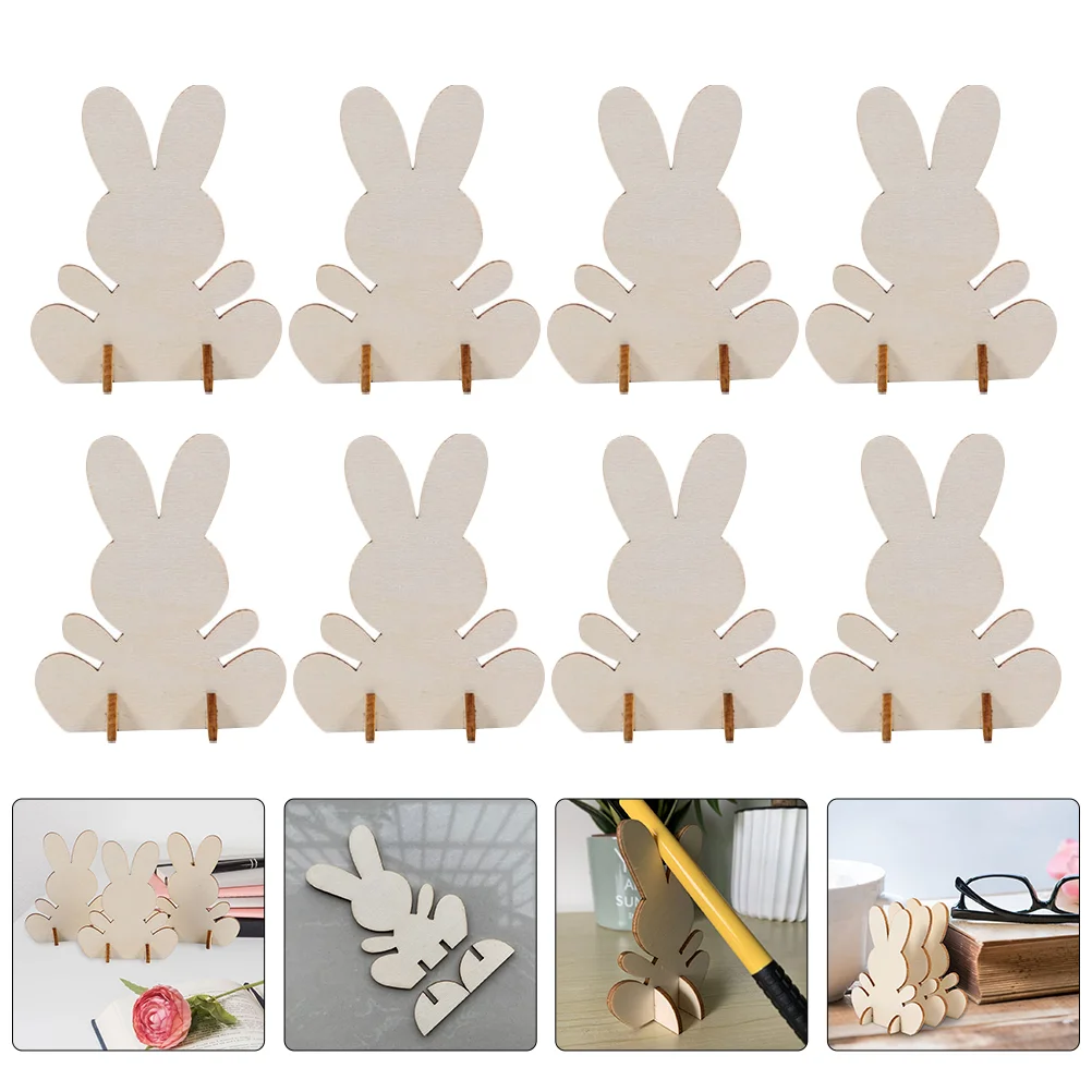 

16 шт. Незаконченные деревянные вырезы, деревянные пустые DIY Фотообои