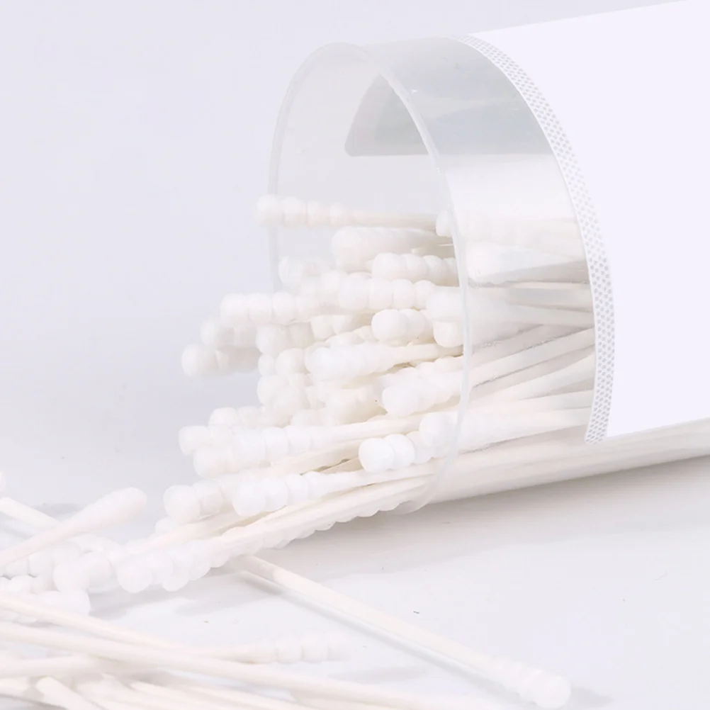 3 Boxes Double-headed Cotton Swabs Earpick White for baby Use |