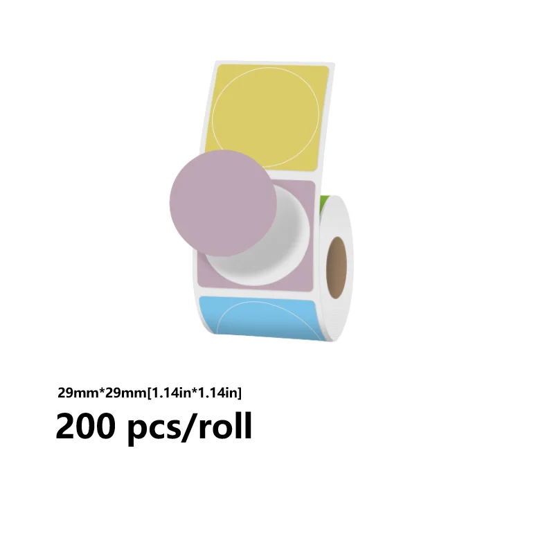 

Круглые термоэтикетки Sinmark 30 мм