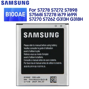Аккумулятор SAMSUNG для Galaxy Ace 3 4 Neo S7278 S7272 S7898 S7568i S7278 i679 i699i S7270 S7262 G313H G318H B100AE B100AC