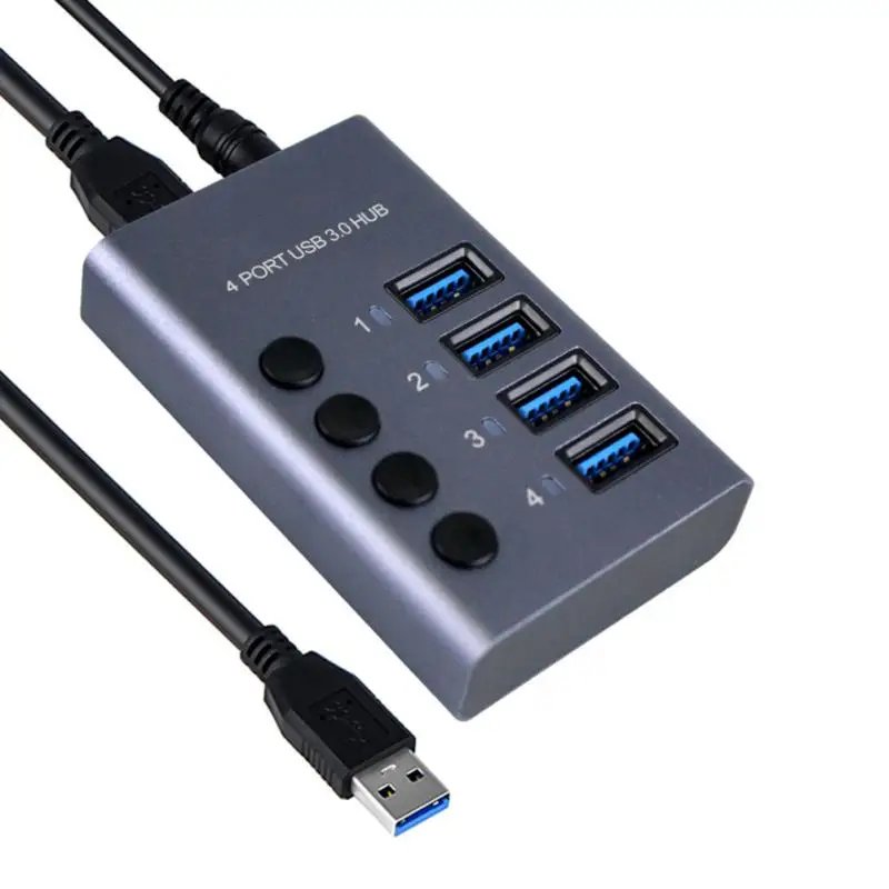 

For Keyboards Mouse Usb Adapter Data Transfe Portable Usb Multiport Hub Usb Splitter Multi-port Usb3.0 Hub Laptop Accessories