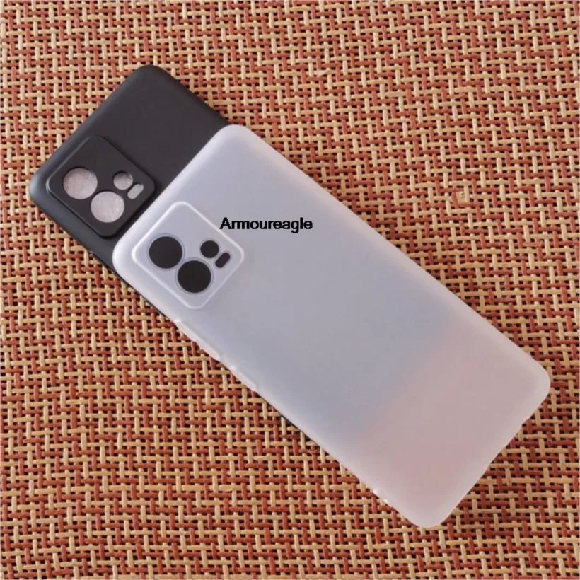 Противоударный матовый чехол защитный для Motorola Edge 30 Fusion мягкий из ТПУ Moto задняя