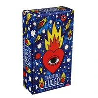 tarot del fuego tarot deck oracle cards entertainment card game for fate divination tarot card game