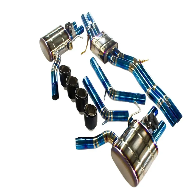 Автозапчасти для настройки выхлопной трубы Audi S4/S5 B9 B9.5 3.0T 2017 с клапанным