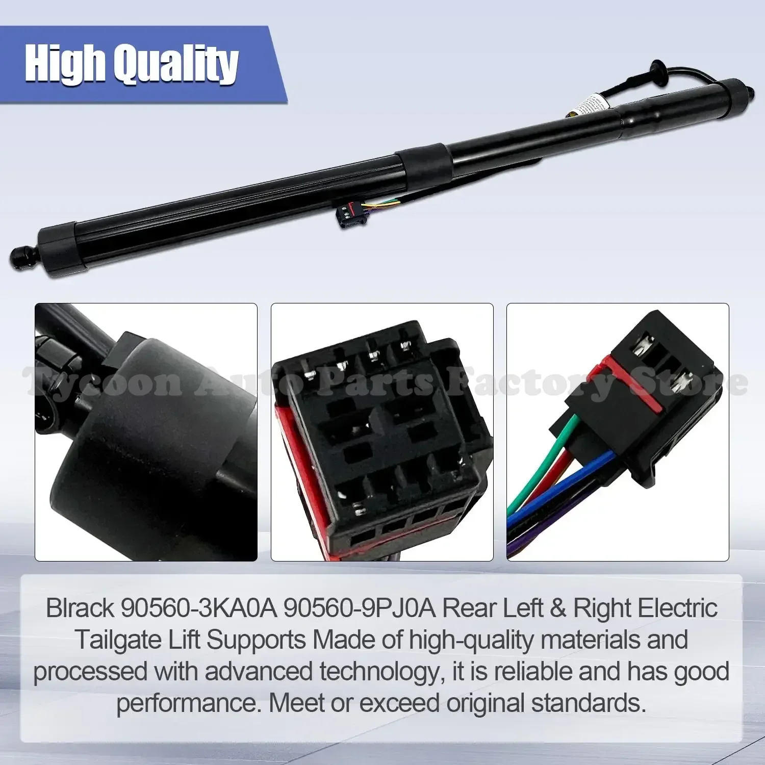 1 шт. для Nissan Pathfinder 2017-2019 гг. 90560-9PJ0A 90561-9PJ0A задняя правая/левая дверь багажника