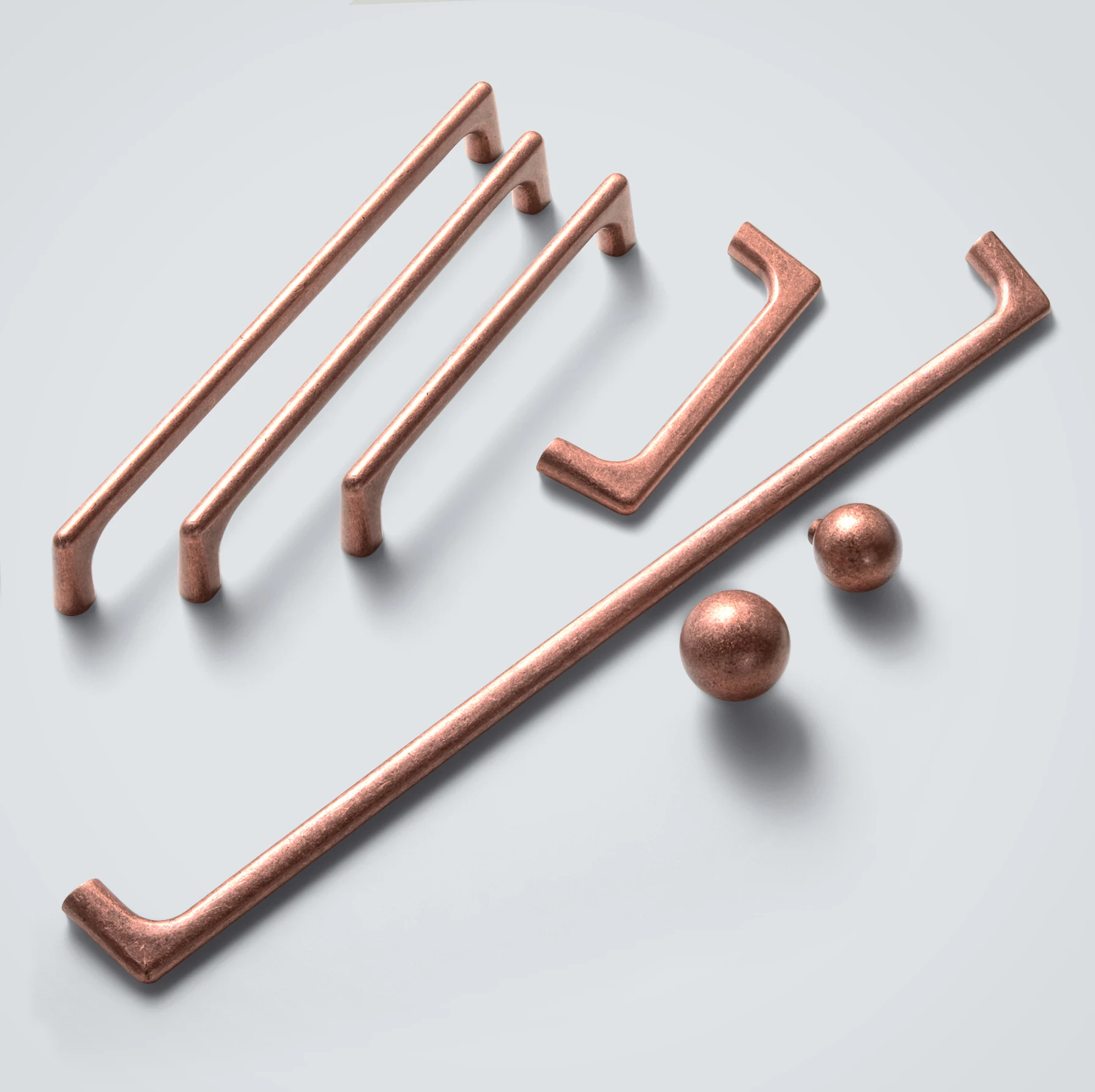 

Goo-Ki Brushed Brass Zinc Alloy Cabinet Pull Modern Minimalist Style Cabinet Handle for Drawer Dresser Cupboard Wardrobe Cabinet