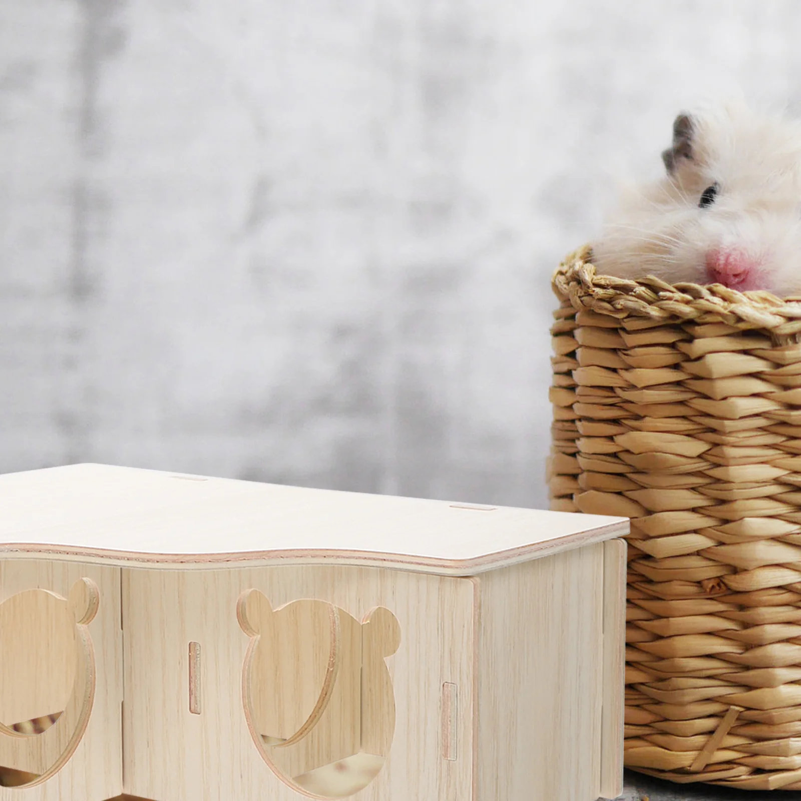 Игрушечный домик-хомяк небольшая игровая площадка с животными жевательный