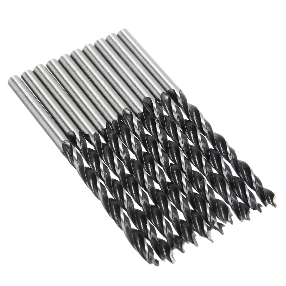 

10Pcs Drill Bit Wood Drills With Center Point Wood Cutter Hole Sawcarpentry Tools 4mm Diameter For Woodworking Carving