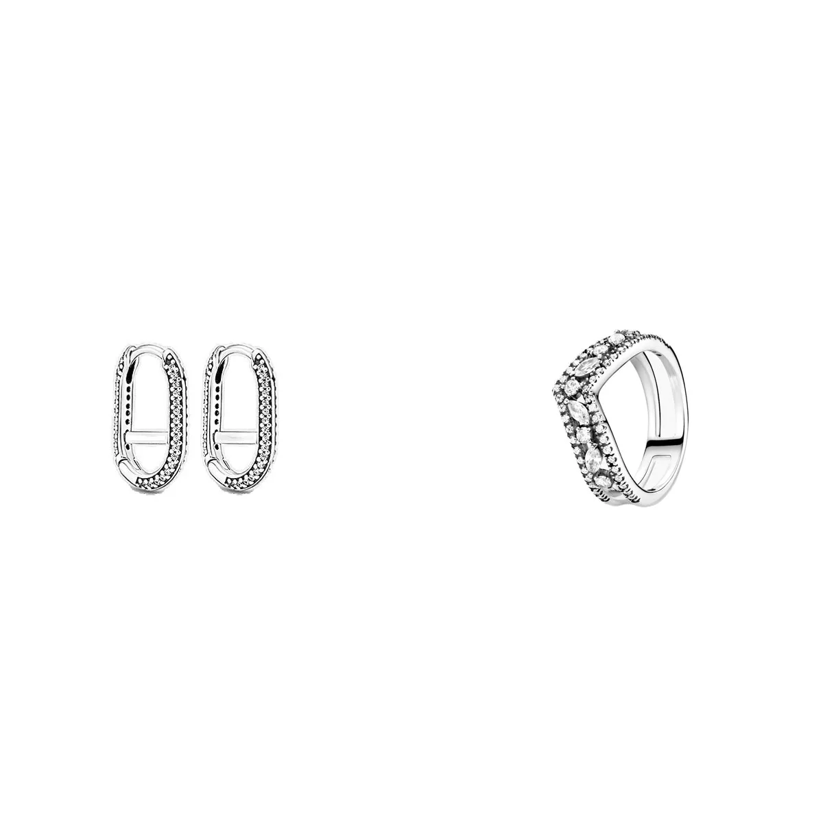 

Высококачественные ювелирные изделия из стерлингового серебра 925 пробы, новый товар, женское Портфолио на свадьбу, юбилей, подарок