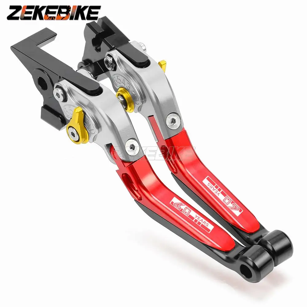 

Folding Extendable Brake Clutch Levers For YAMAHA YZF R6 R1/M/S R3 R25 R125 YZFR25 YZFR3 YZFR1M YZFR1S CNC Handles 60 Years LOGO