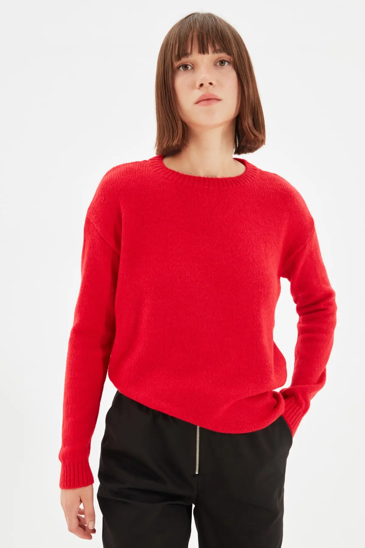 

Trendyol Bike Collar Knitwear Sweater TWOAW22KZ1351