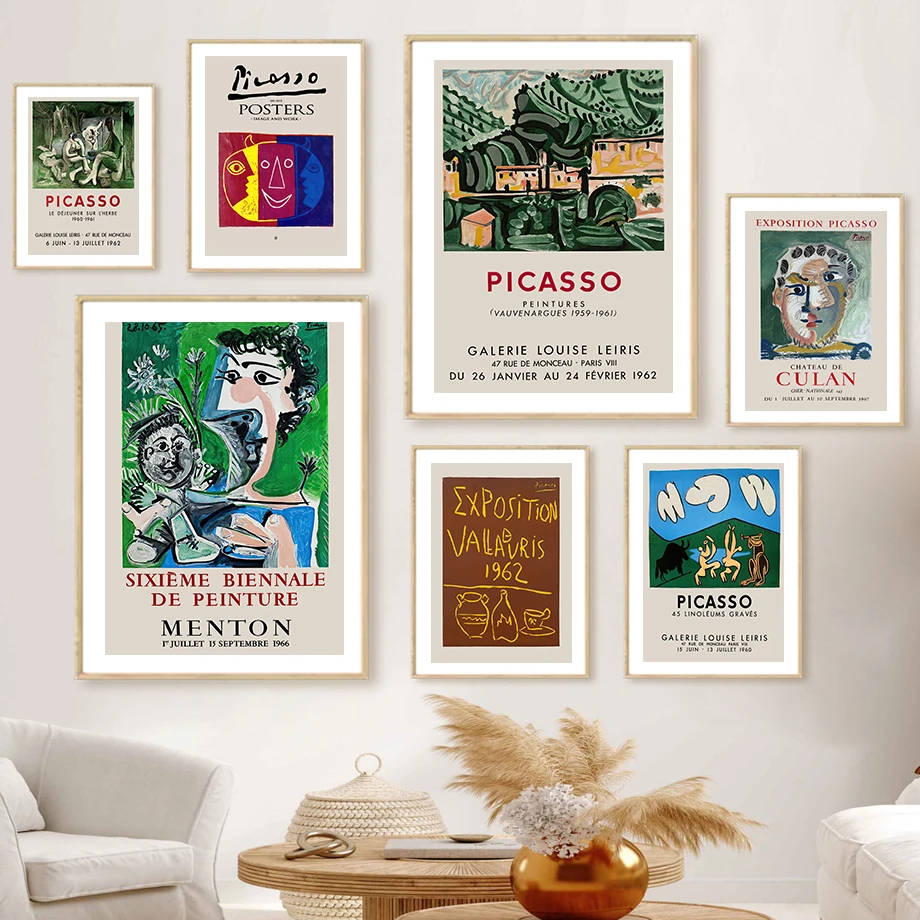 Скандинавские плакаты с изображением Пабло Пикассо вальлауриса черепа сельской