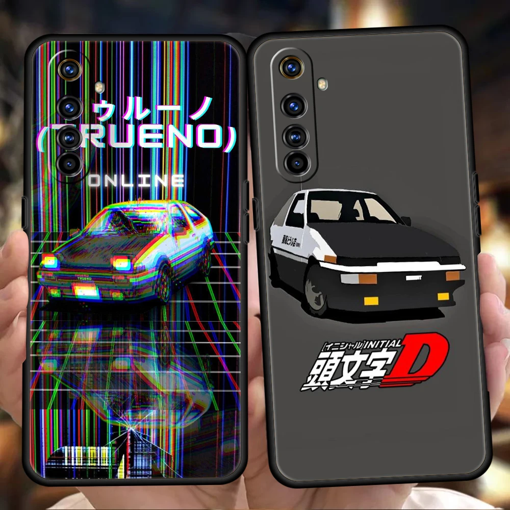 

Initial D 86 Car Phone Case Cover for Oppo A12 A15 A16 A74 A76 A54 Reno 6 7 Find X5 Pro A9 2020 Plus 5G Silicone Soft Shell