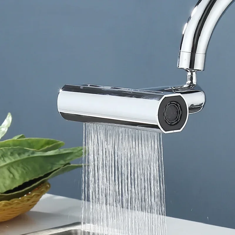 

Аэраторы для смесителя, 4 режима, Водосберегающие аксессуары для кухни, смеситель для раковины в ванную комнату, из латуни и серебра