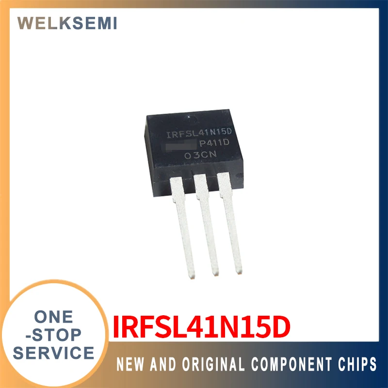 

ТРАНЗИСТОР полевого эффекта IRFSL41N15D TO262 (MOSFET), абсолютно новый оригинальный Оригинальный подлинный Стиль, заказ с одной остановкой