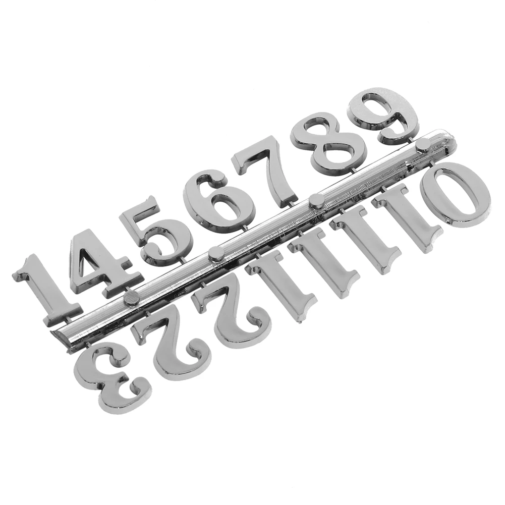 

Accessories ​Clock Numerals Easy To Use Hot Sale Plastic Reliable Single High 2 Cm Wall Clock Beautify Decoration