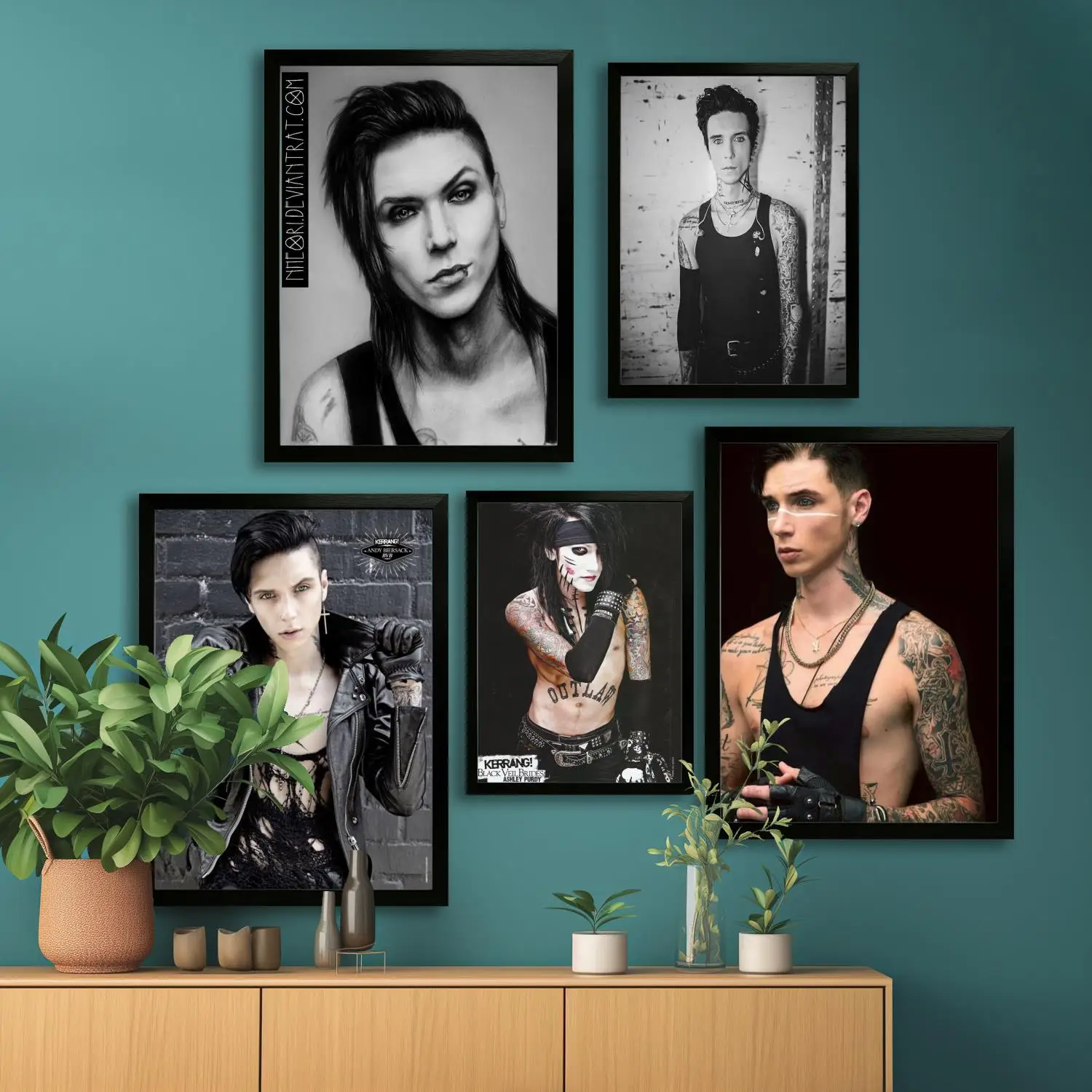 andy biersack холст художественный постер настенная художественная картина печать