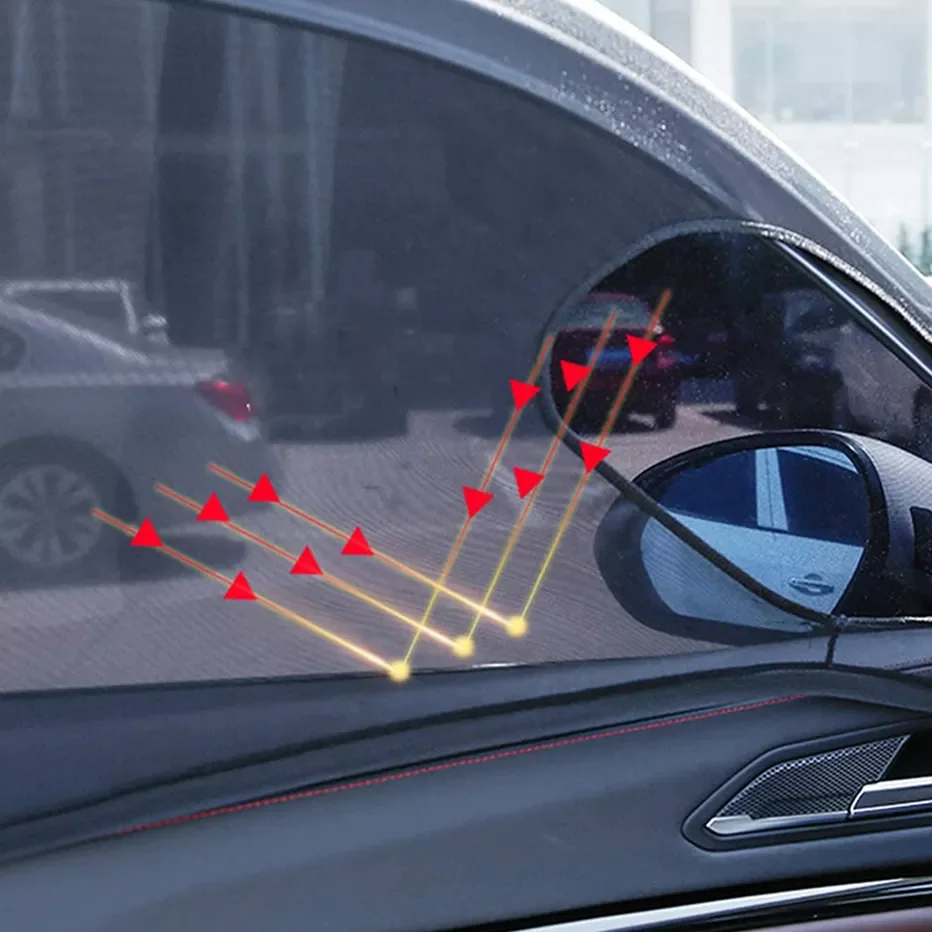 

Солнцезащитная занавеска для автомобиля, универсальная сетка для защиты салона автомобиля от солнца, противомоскитная сетка