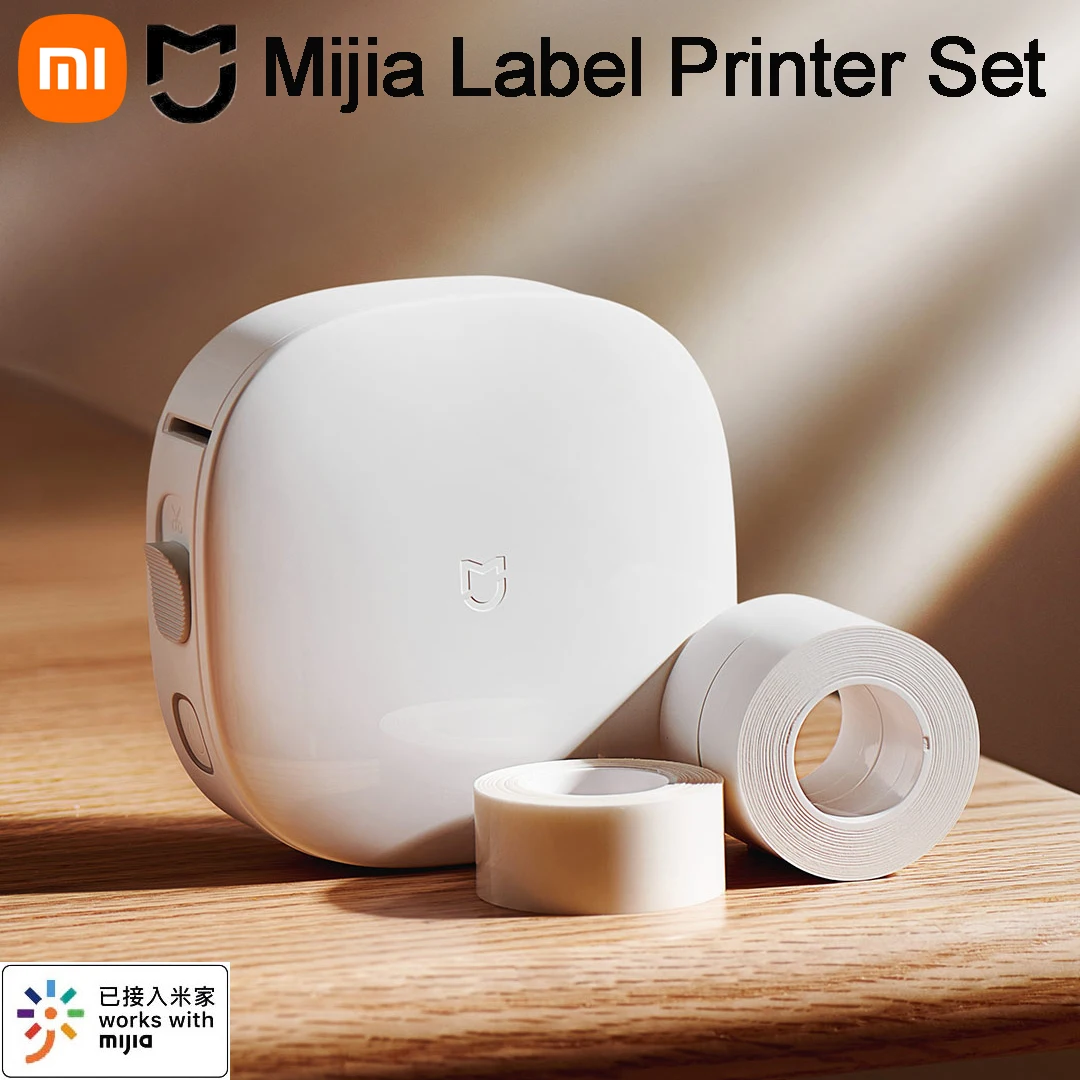 Набор для печати этикеток XIAOMI Mijia портативный термопринтер с USB без чернил