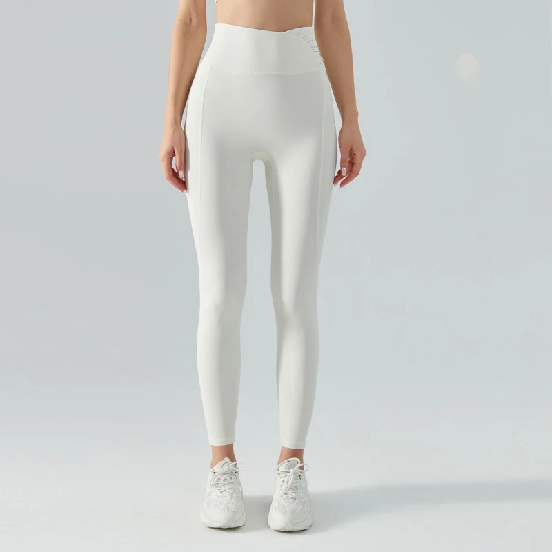 Vnazvnasi New Sport Leggings For Women Yoga Pants High Waist Hip Lift Trousers Gym Push Up Sports Running Fitness Leggings Women