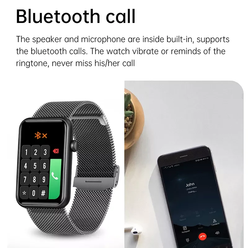 

2021 New Call Smart bracelet Active exercise For HUAWEI Smartwatch Heart rate and blood pressure monitor waterproof smartwatch