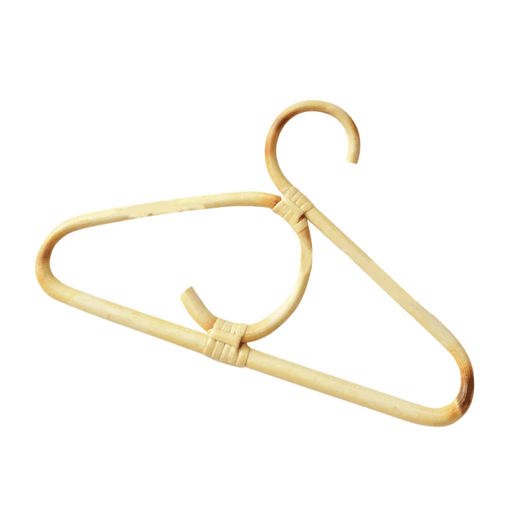 

Hanger Kids Baby Hangers Clothes Clothing Rattan Dress Wall Hooks Decor Rack Room Child Drying Closet Newborn Wood Infant
