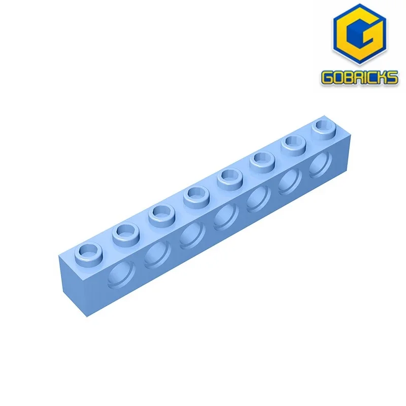 

Строительные блоки gobrick GDS-627 технические блоки 1x8-1x8 7, совместимые с lego 3702, детские развивающие строительные блоки «сделай сам»